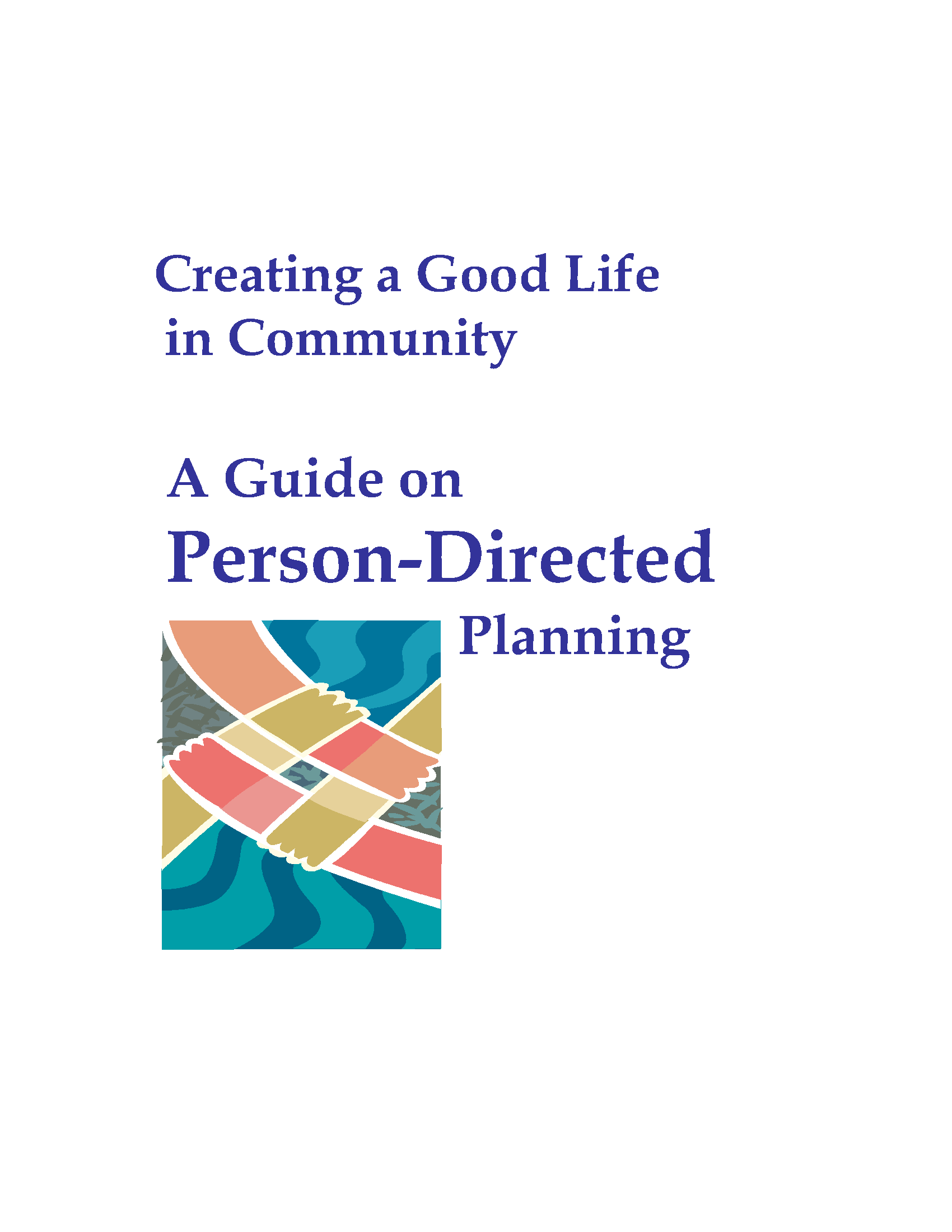Creating a Good Life in Community (English & French Versions)